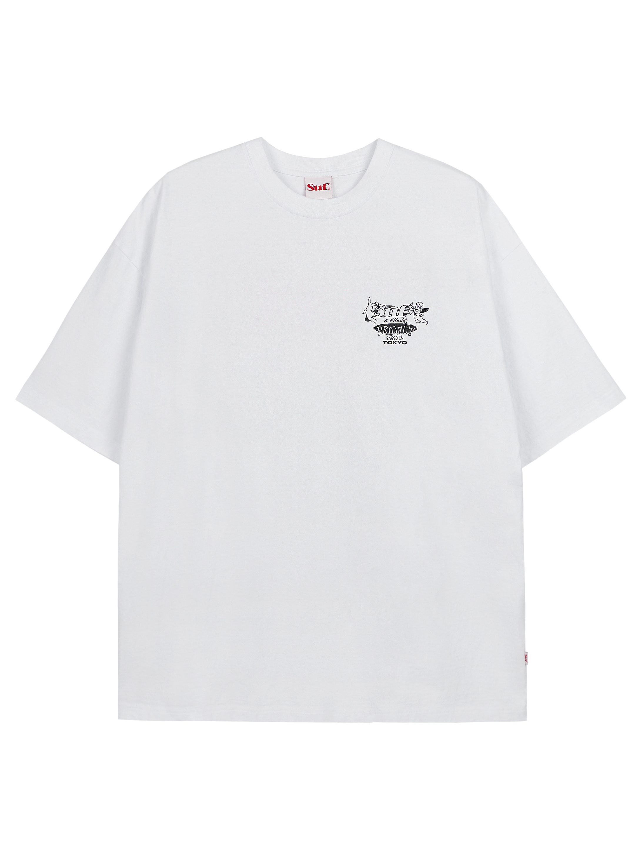 Suf Cupid T-shirts WHITE