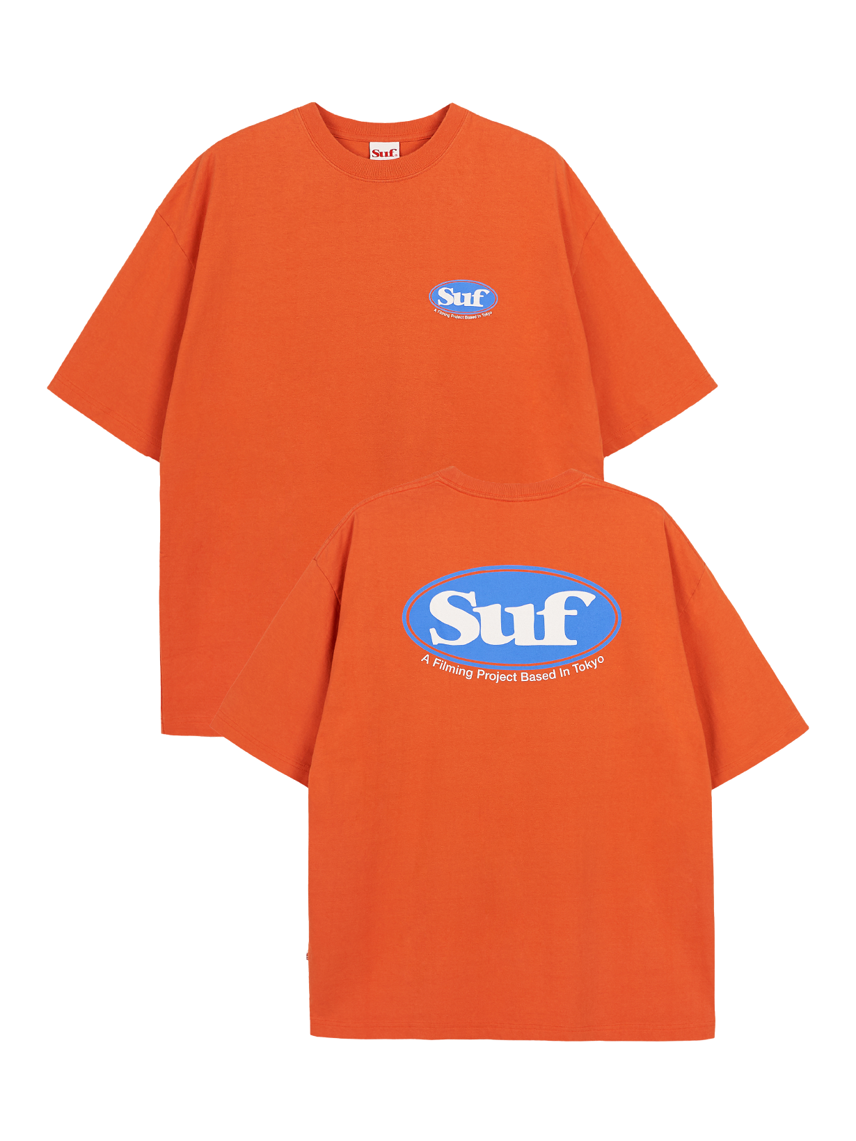 Oval Logo T-shirt ORANGE