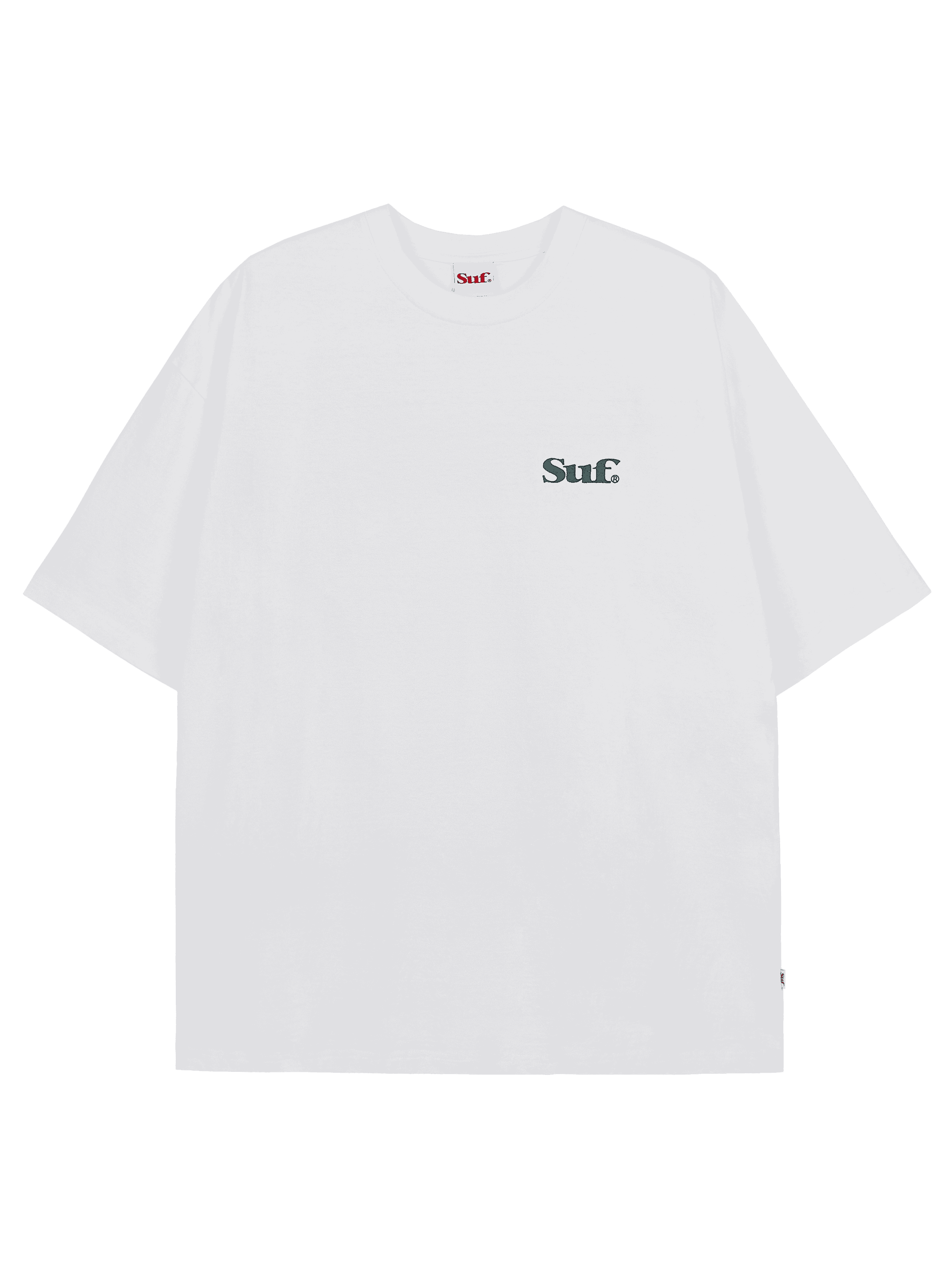 Suf Slogan T-shirts WHITE