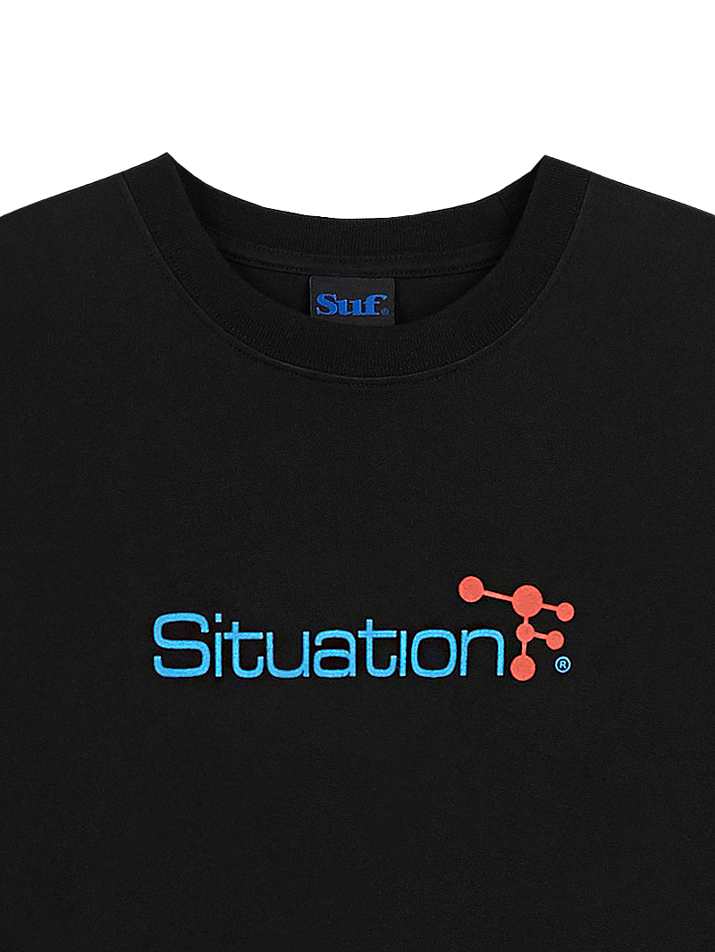 Suf Tech Long Sleeve T-shirts BLACK