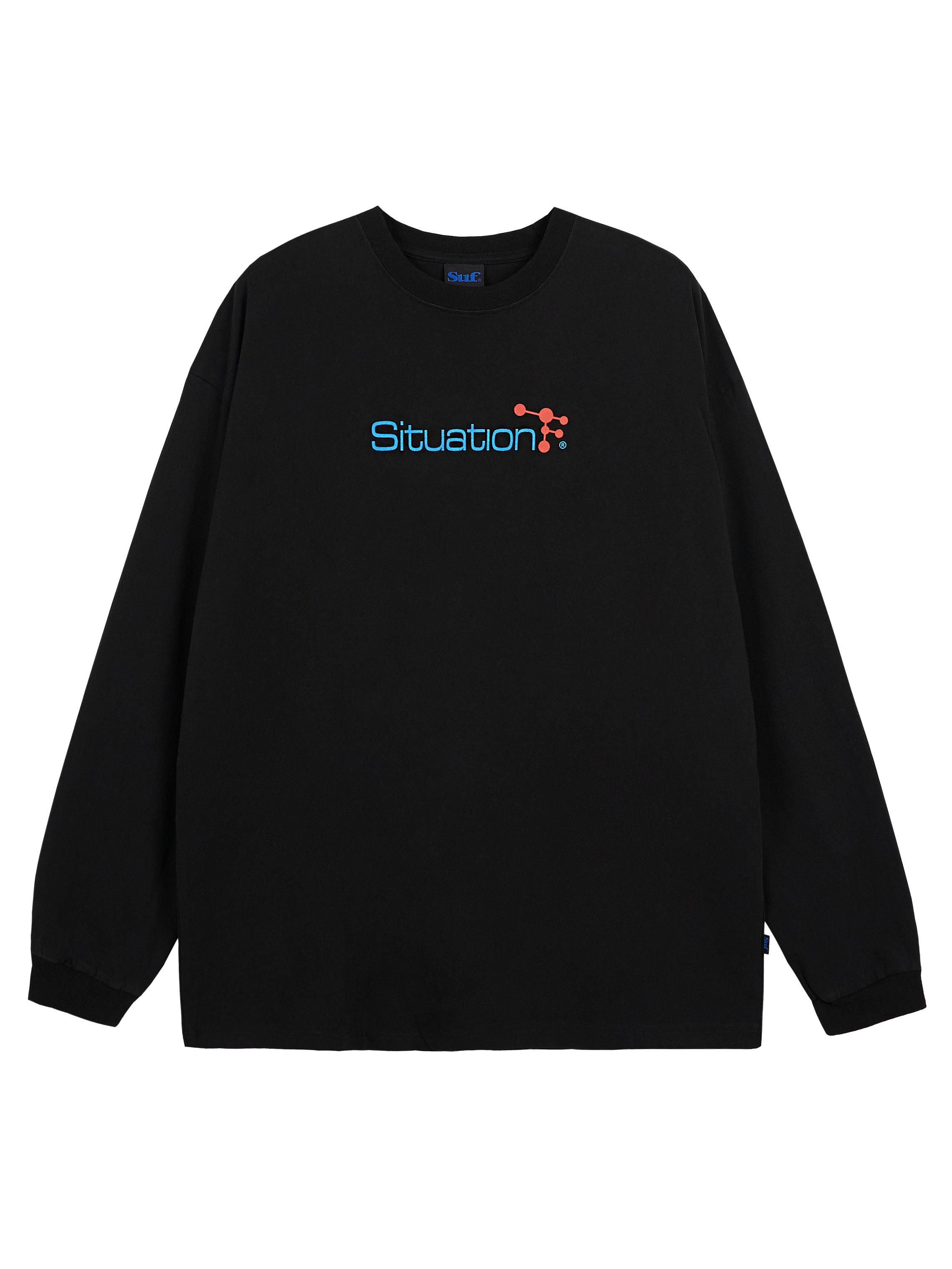 Suf Tech Long Sleeve T-shirts BLACK