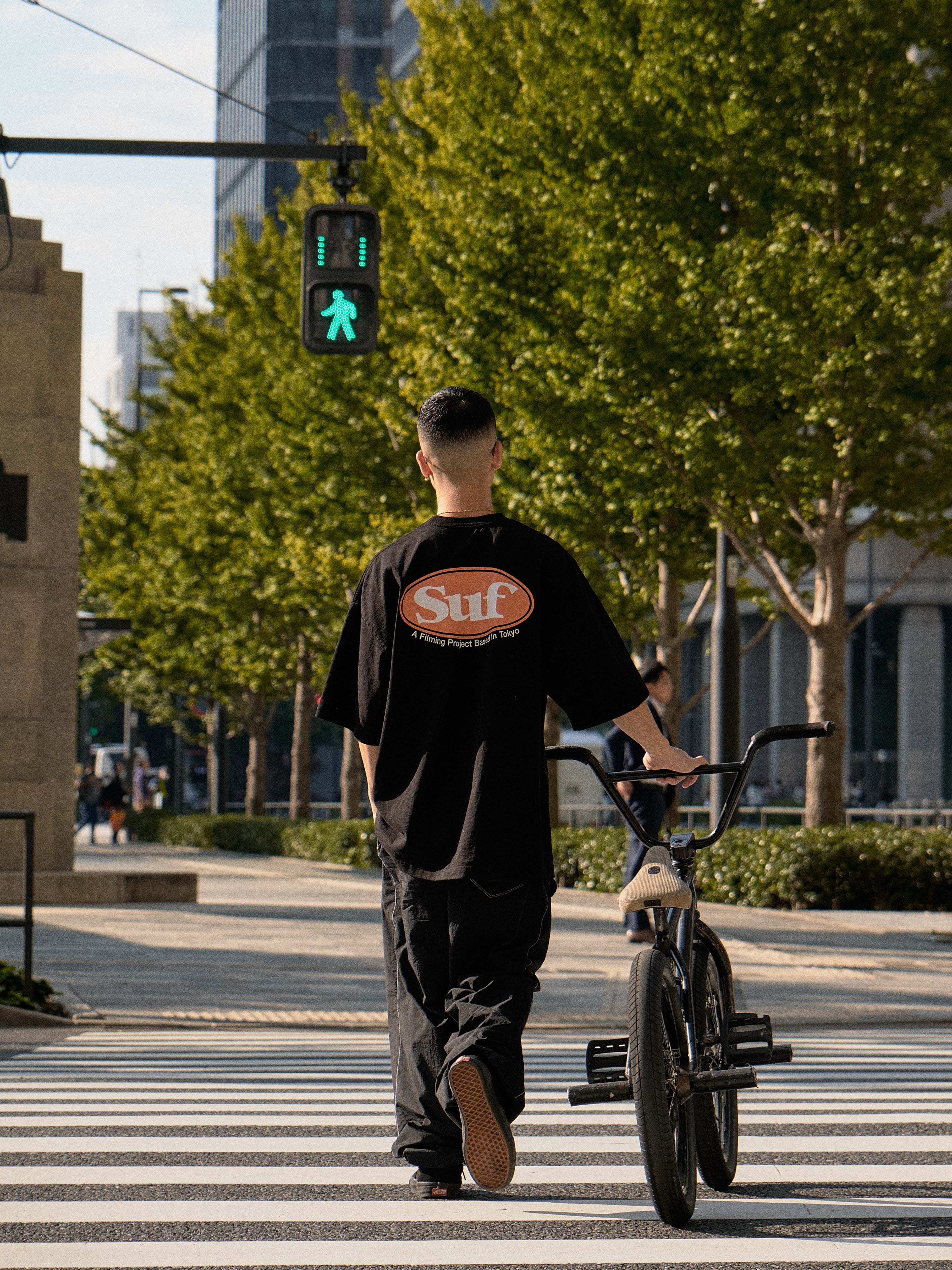 Oval Logo T-shirt BLACK