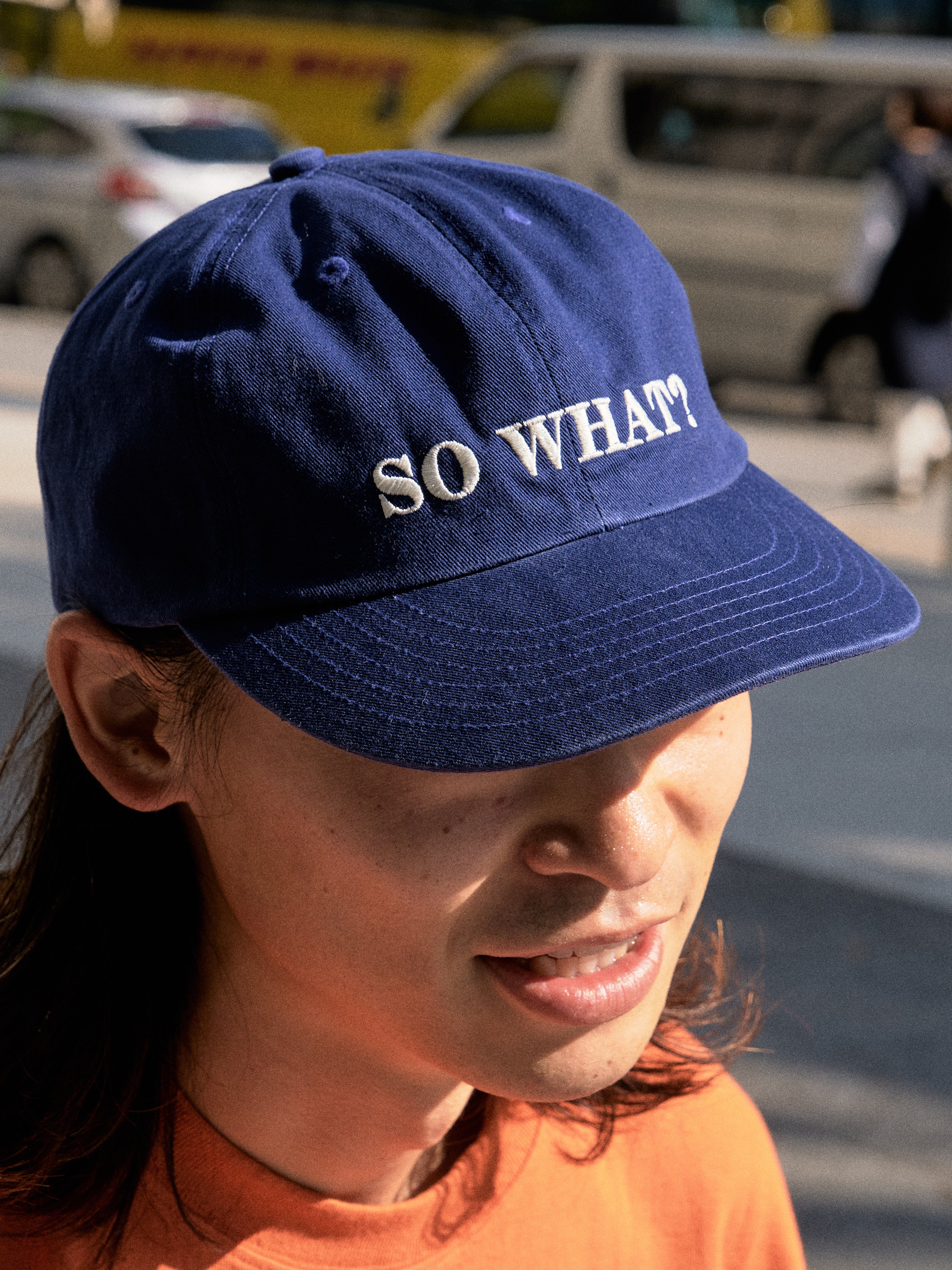 SO WHAT? Logo Cap