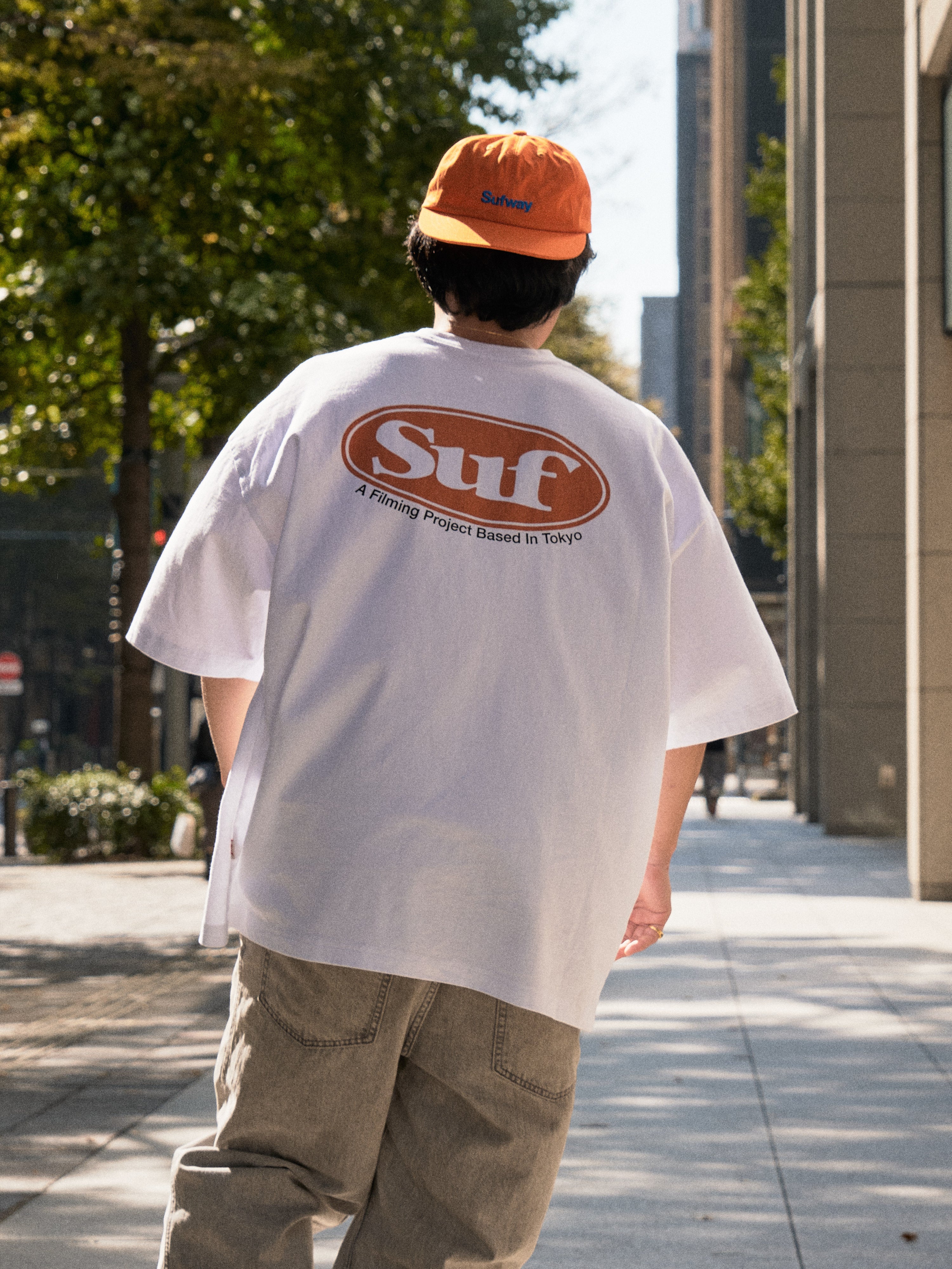 Oval Logo T-shirt WHITE